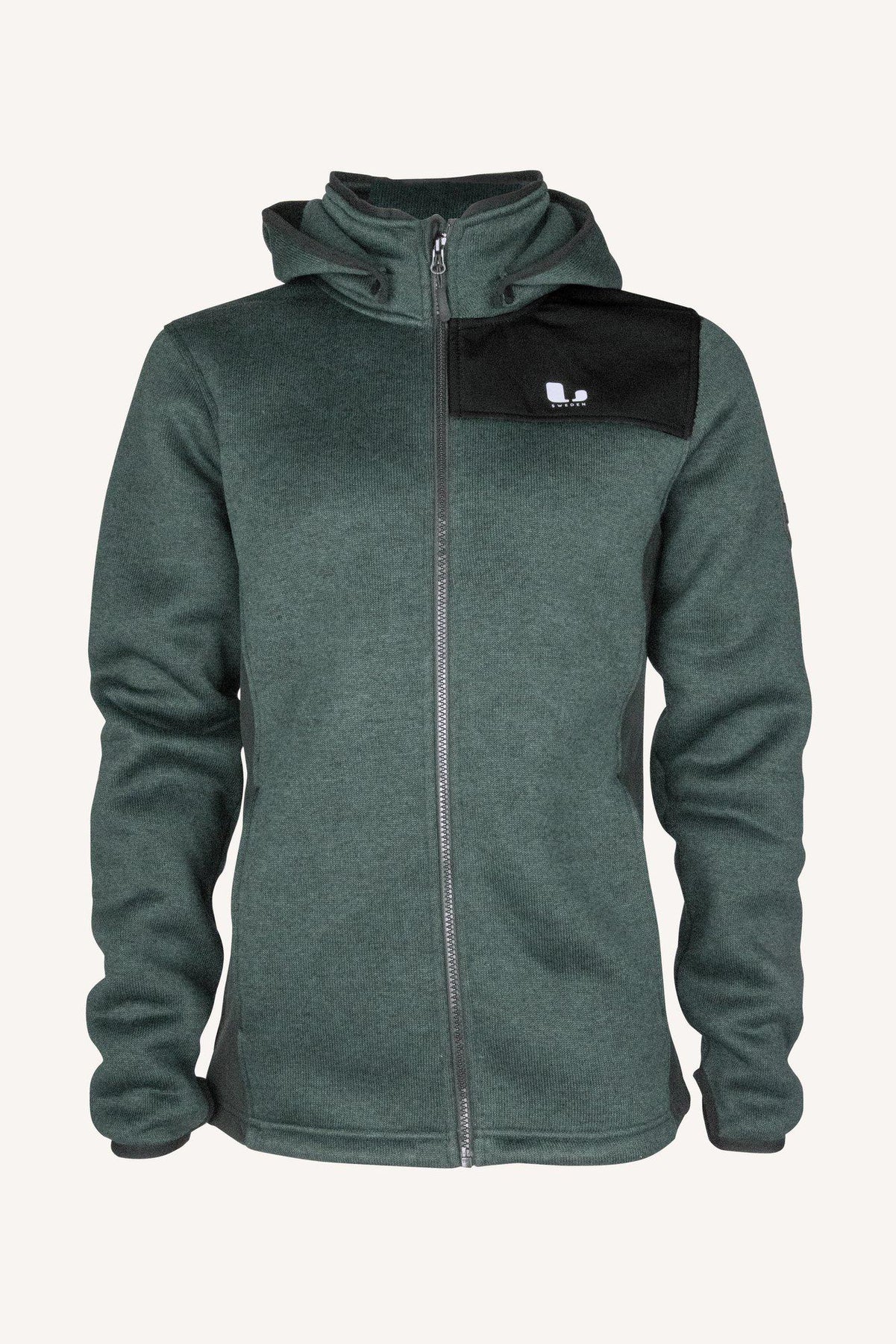 BORMIO flíspeysa Dark Mint - Karla