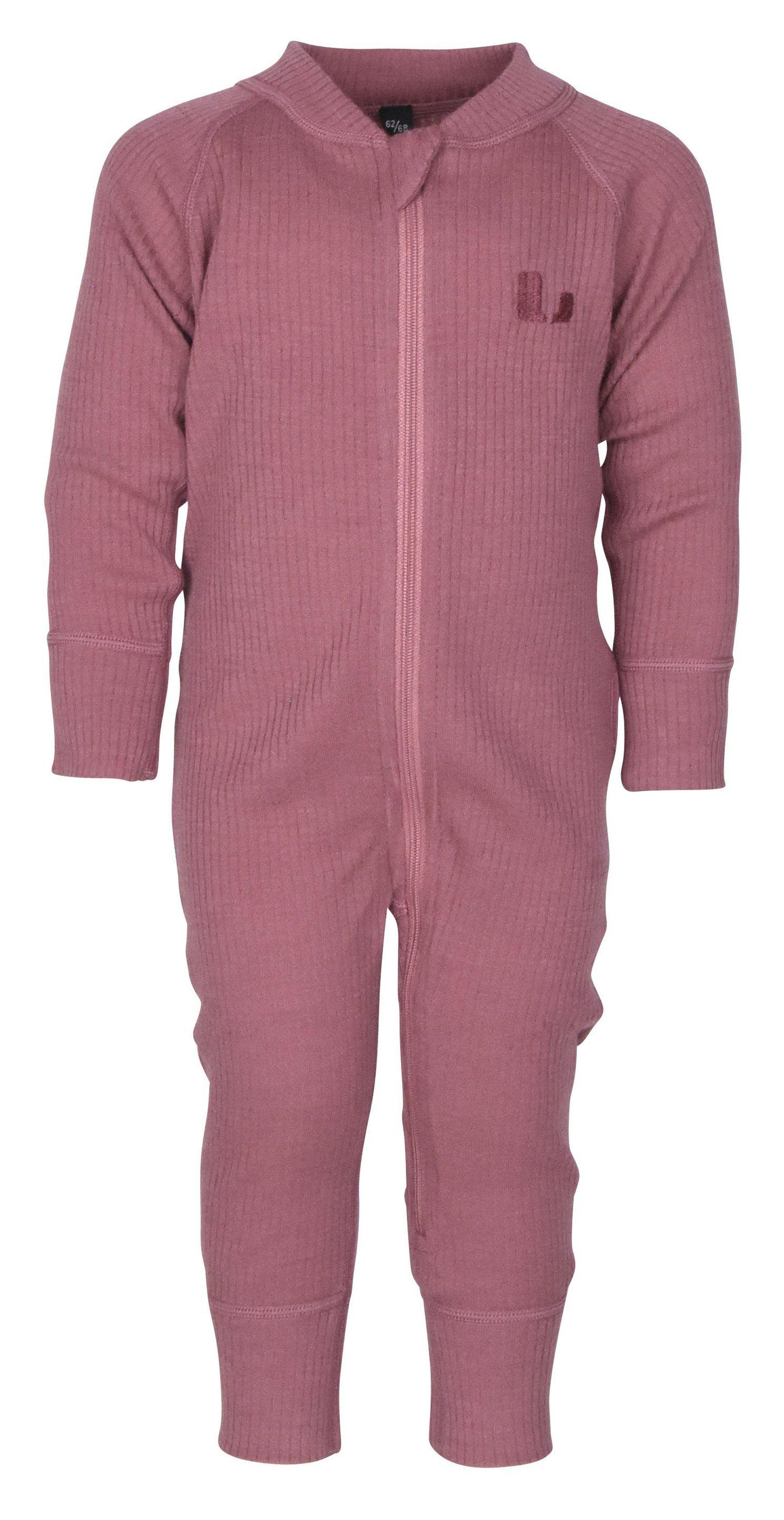 RIB MERINO ullargalli bleikur